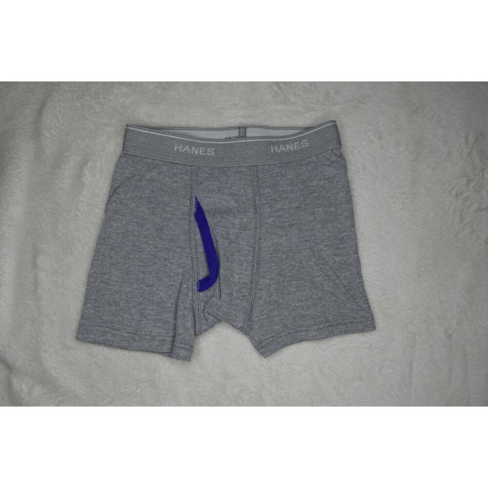 Hanes Toddler Boys' Boxer Briefs 2T-3T: Cotton, Tagless, Cars Pattern + Solid - Picture 11 of 14